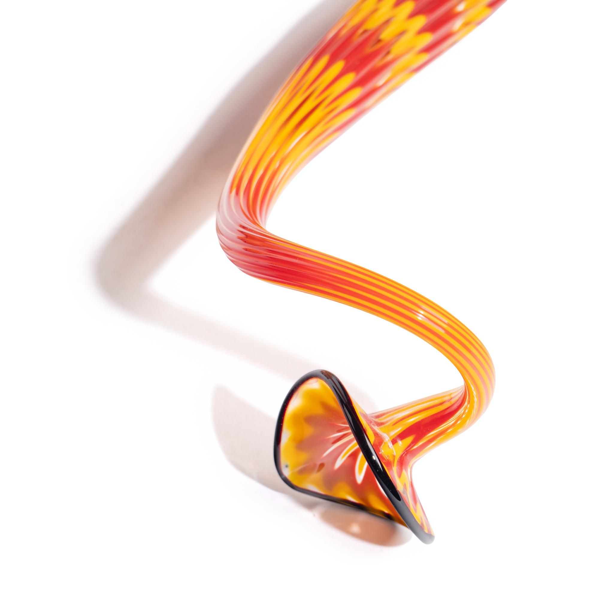 Cinnabar and Coral Persian Set with Black Lip Wraps, 1998