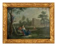 Virgin Mary Appearing Before Saint Louis of France