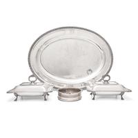 An Group of Old Sheffield Silver-Plate Table Articles