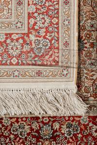 A Kirman Silk and Wool Runner