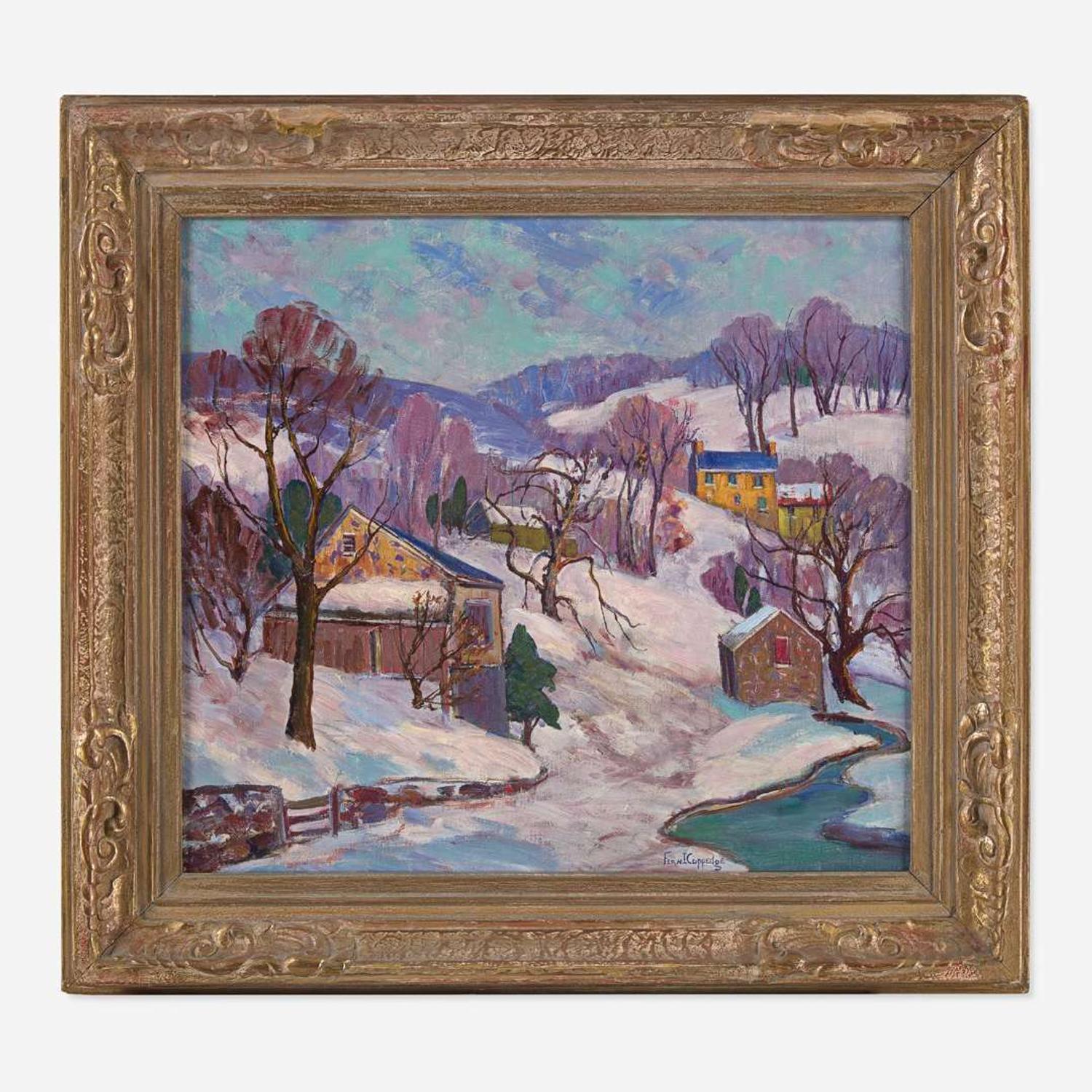 Fern Isabel Coppedge (American, 1883–1951) The Winter Valley