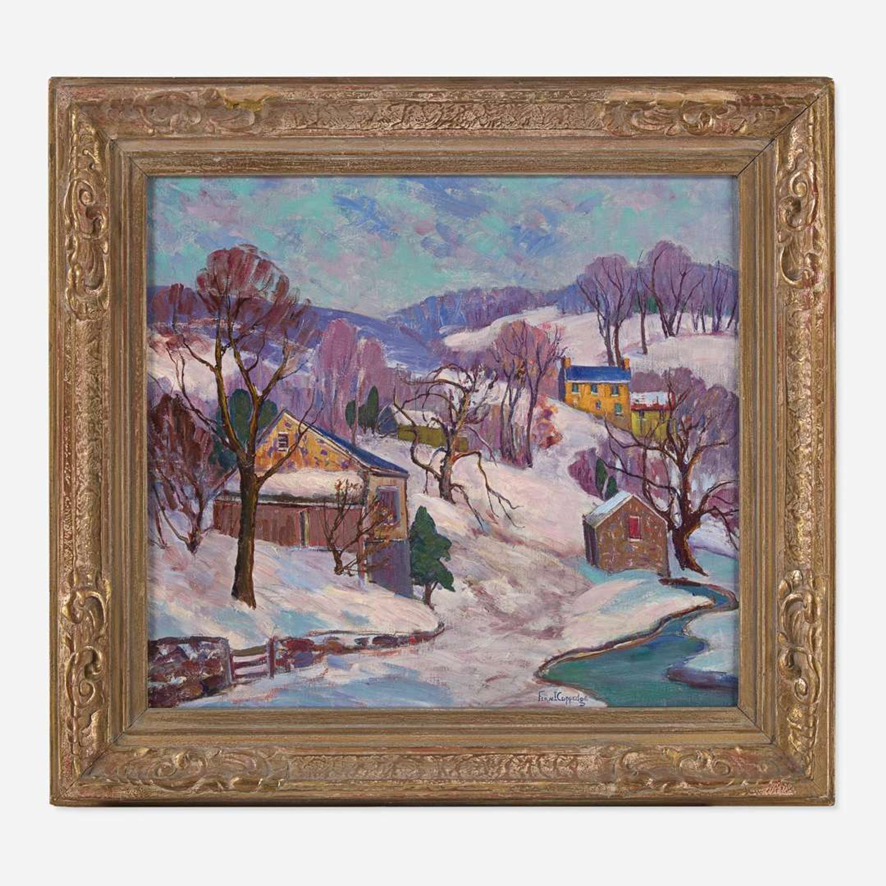 Fern Isabel Coppedge (American, 1883–1951) The Winter Valley