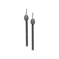 COLLECTION OF BLACK RHODIUM, GOLD, AND DIAMOND JEWELRY