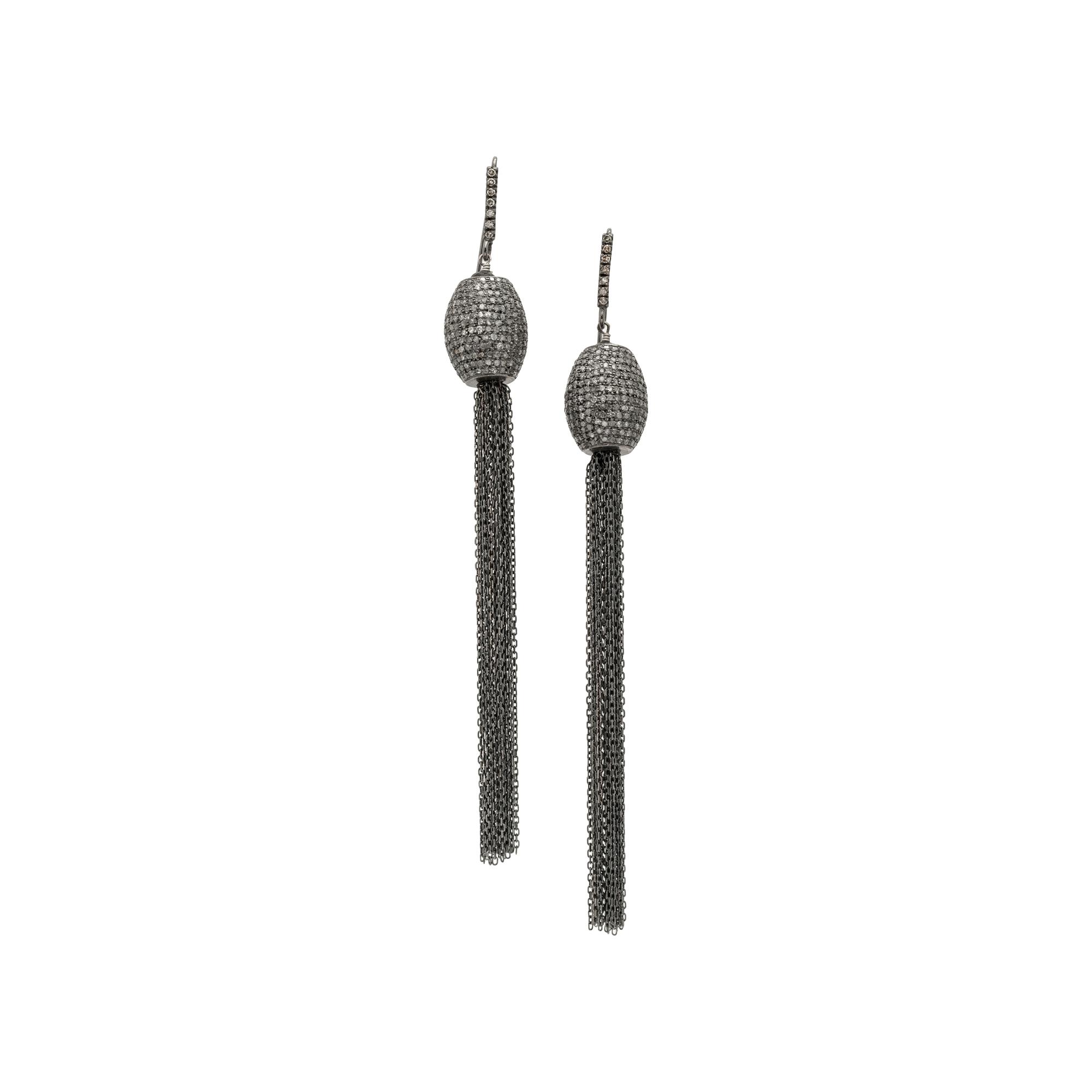 COLLECTION OF BLACK RHODIUM, GOLD, AND DIAMOND JEWELRY