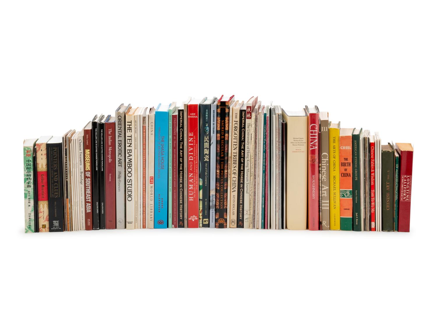 A Collection of Asian Art and Reference Books