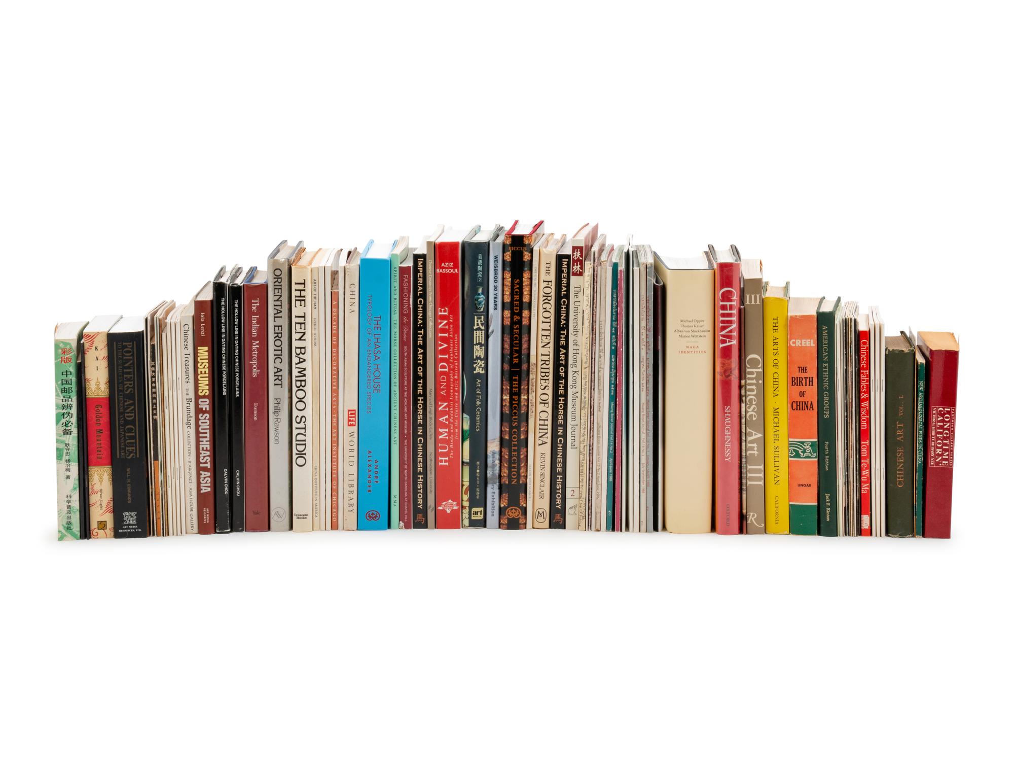 A Collection of Asian Art and Reference Books