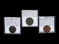 [COLONIAL] Three State Issued Cent Coins