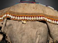 Kiowa Beaded Hide Dress