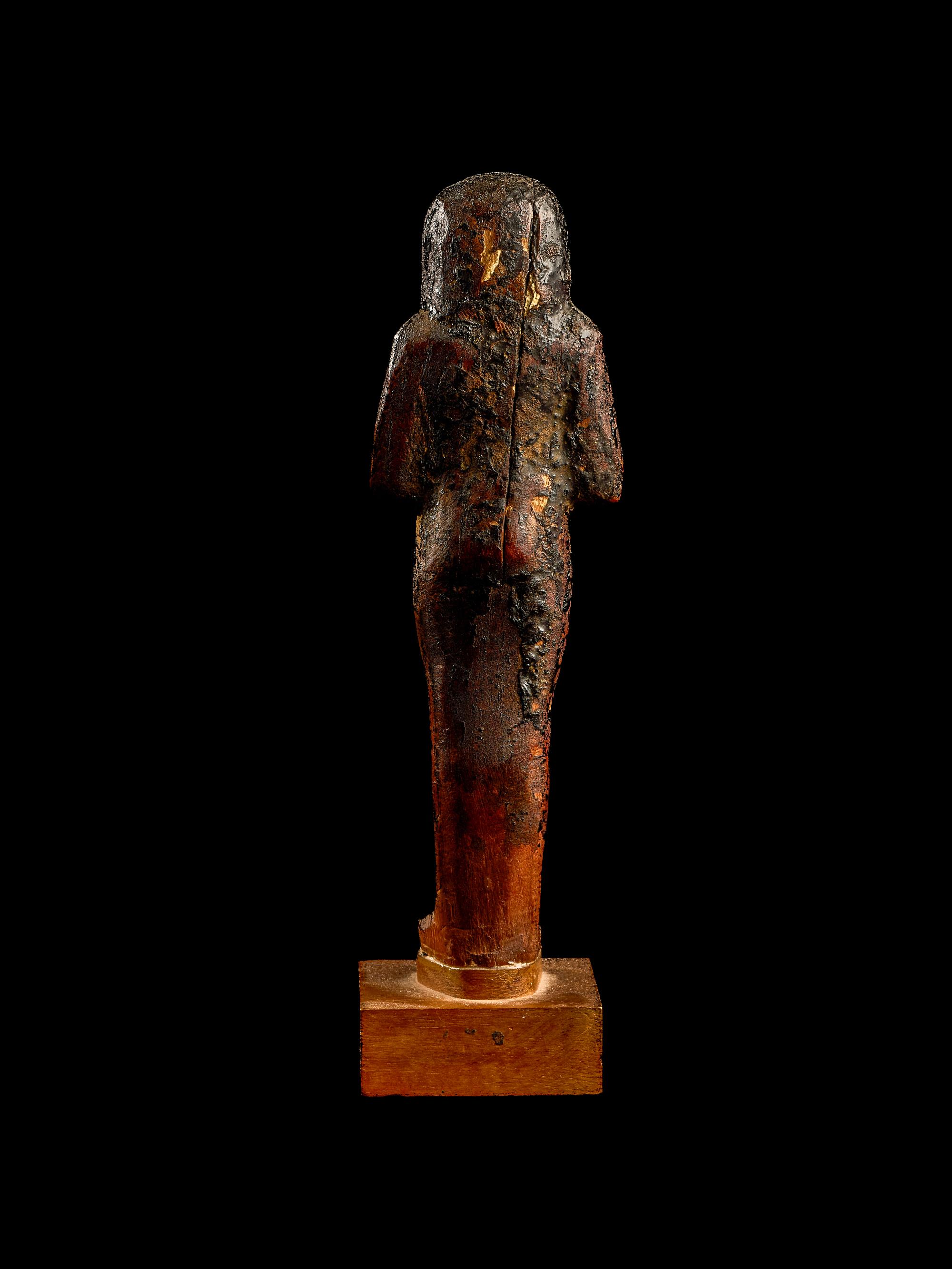An Egyptian Wood Ushabti