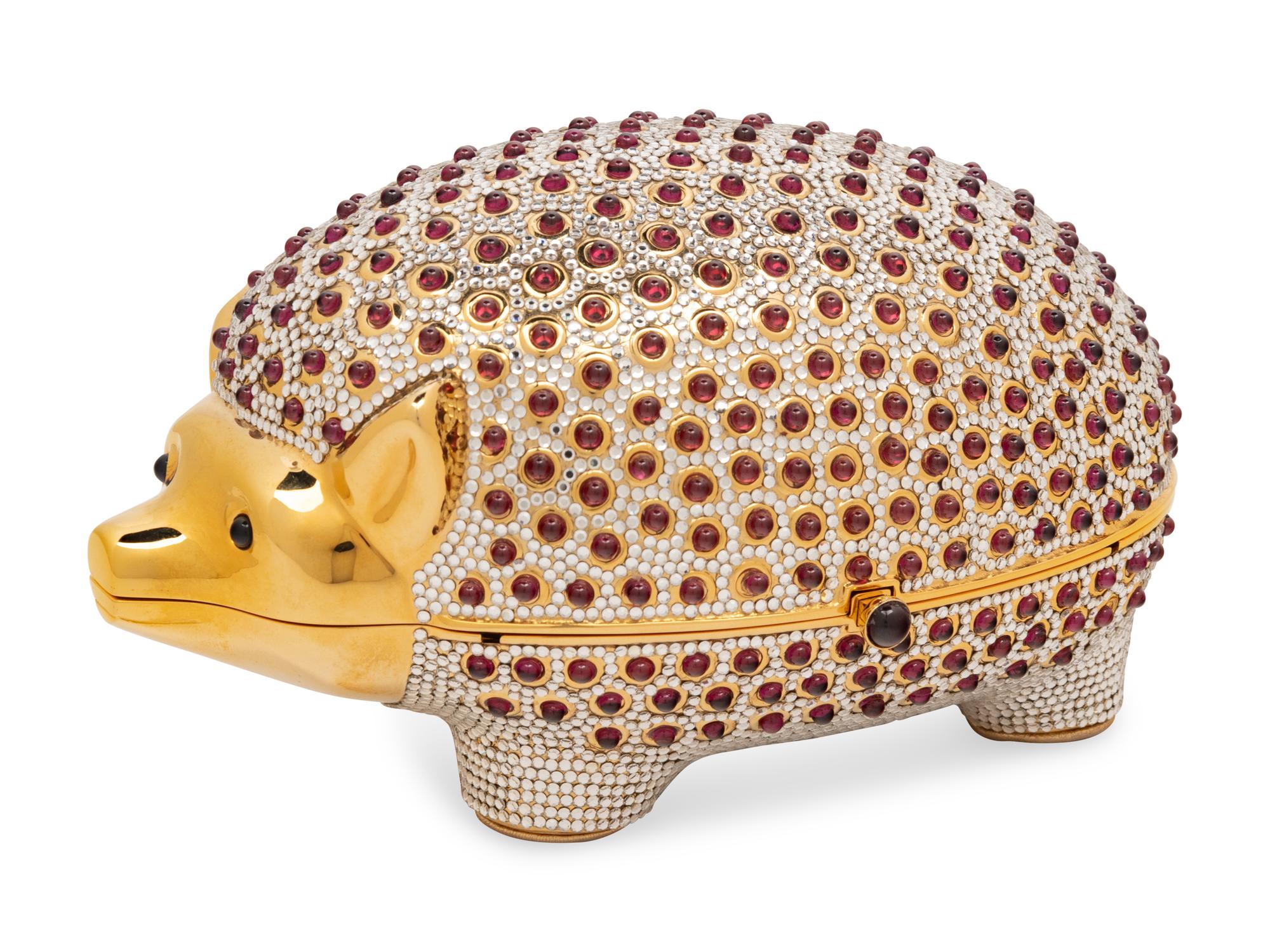 Judith Leiber Porcupine Minaudière