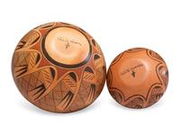 Pottery Jars, with Migration Pattern
