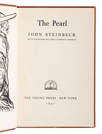 STEINBECK, John (1902-1968). A group of 5 works by Steinbeck, comprising: