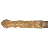 French Hilted Non-Regulation Imported Officers Sword Presented to Major James Plimpton - 3rd NH Volunteers, KIA at Deep Bottom Run with CDV