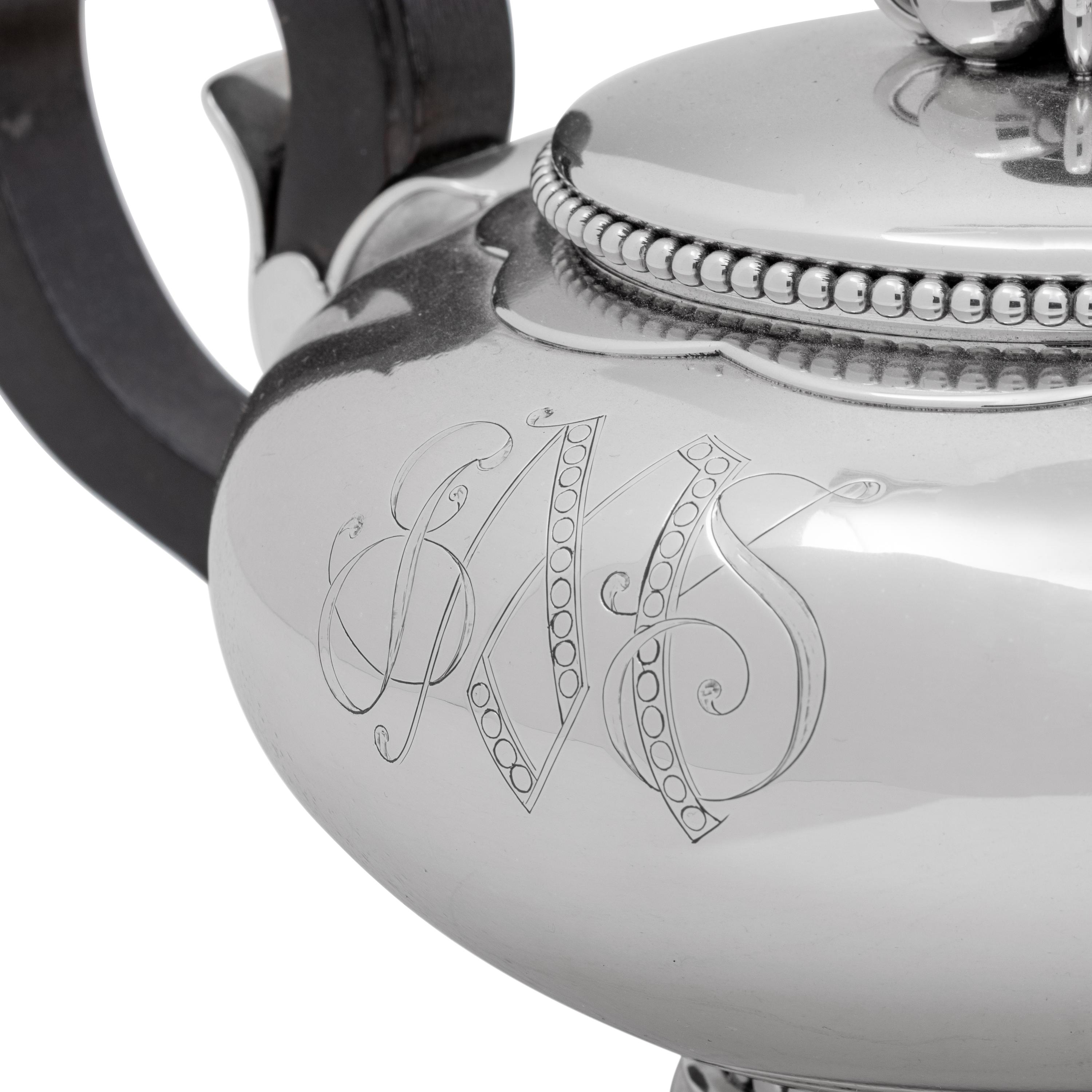 An American Silver Six-Piece Tea and Coffee Service