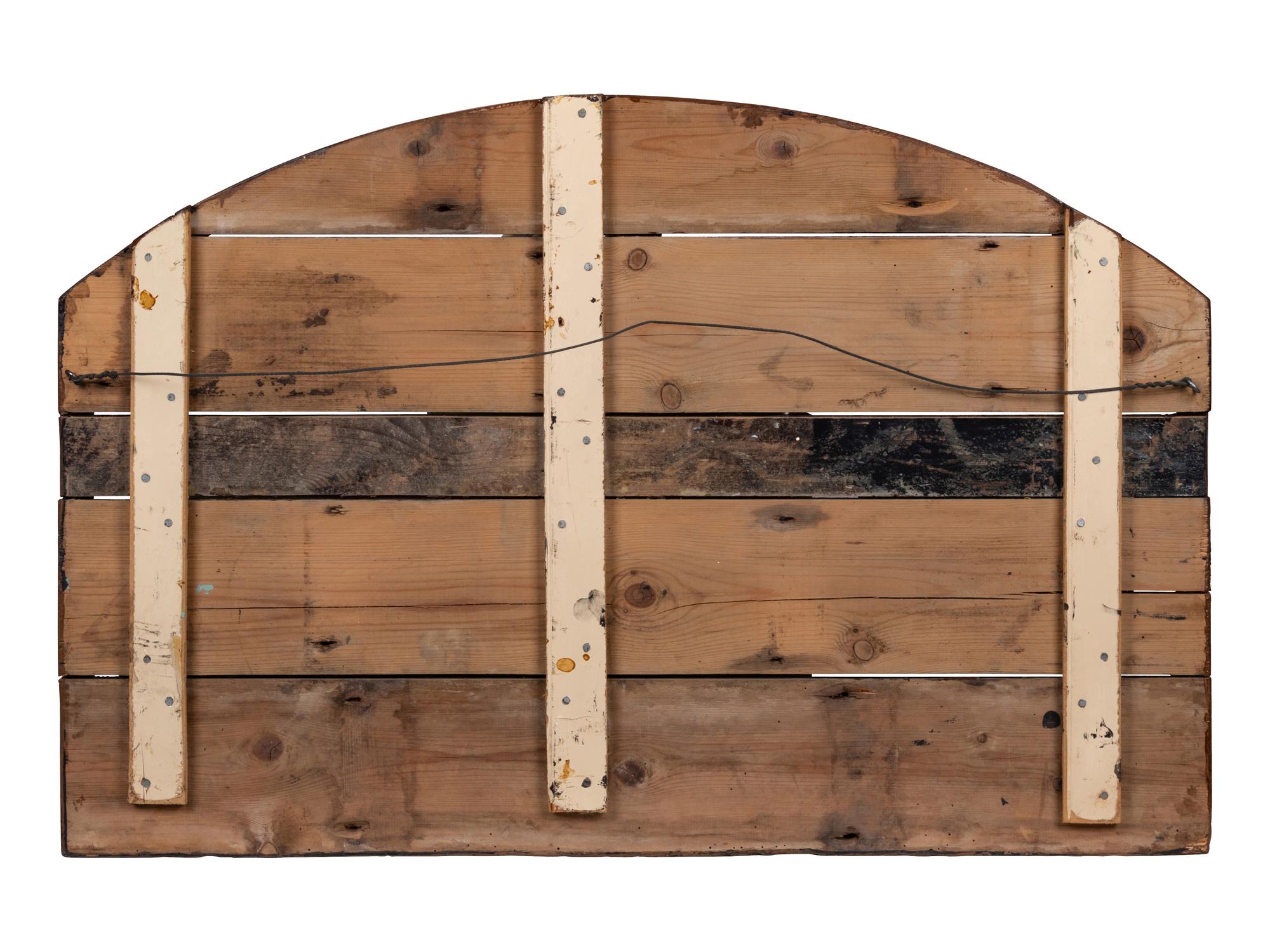 An American Painted Trade Sign