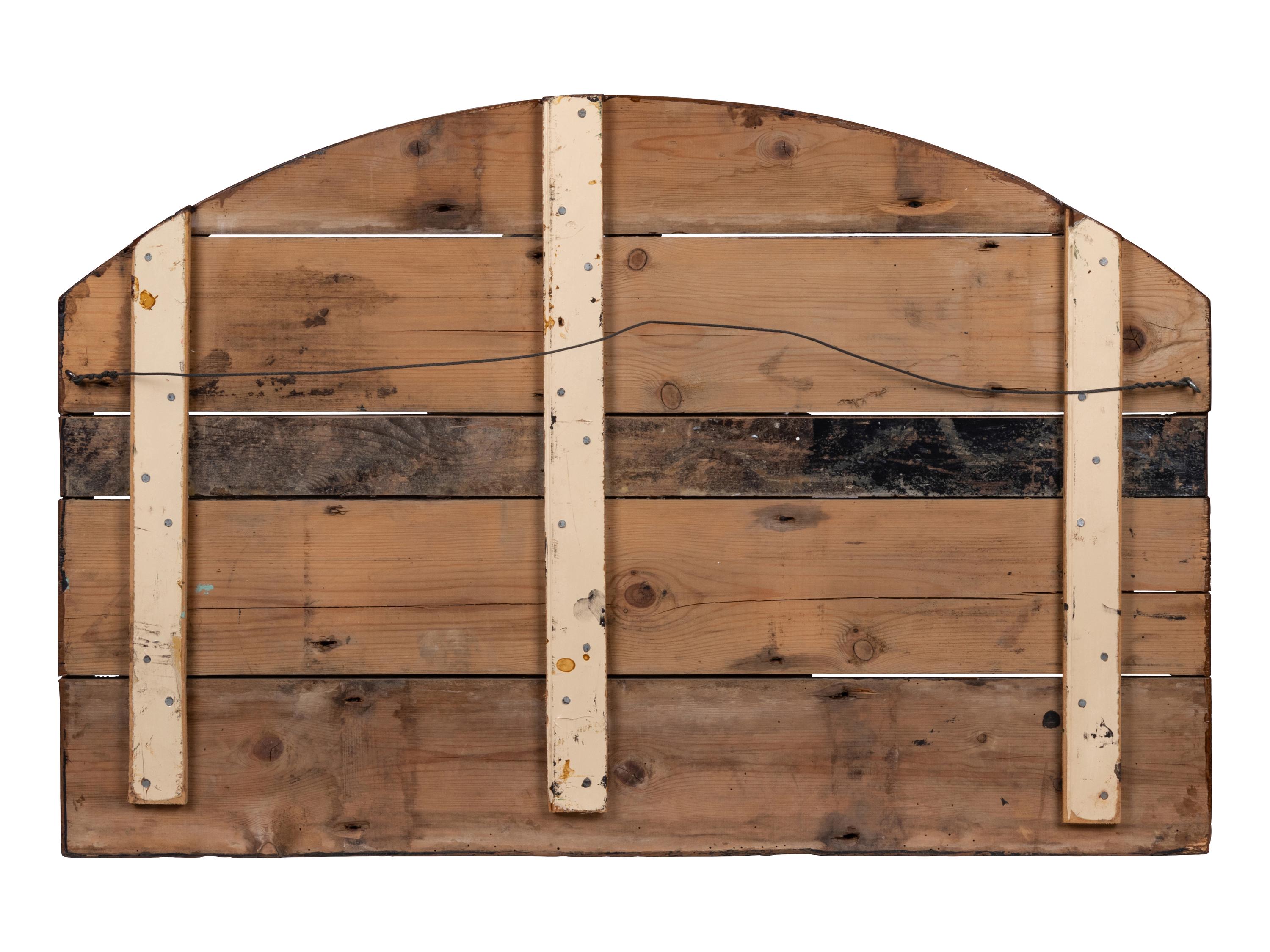 An American Painted Trade Sign