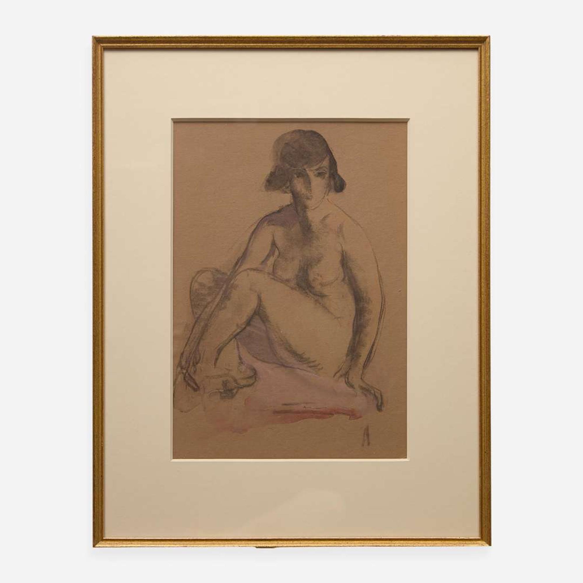 Robert Henri (American, 1865-1929) Woman Seated