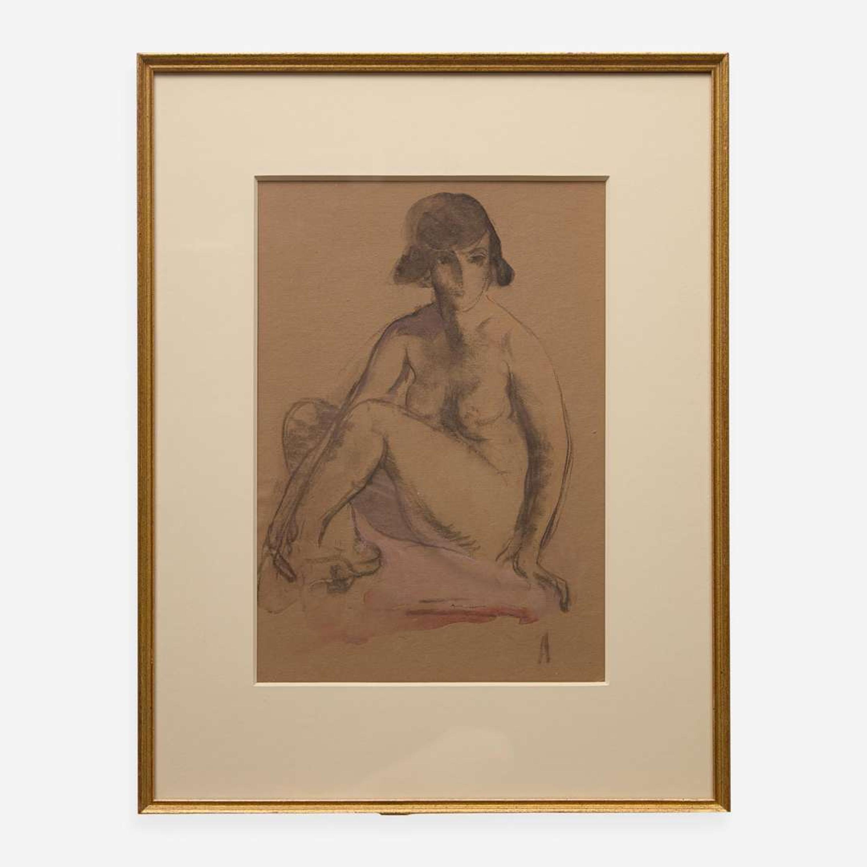 Robert Henri (American, 1865-1929) Woman Seated