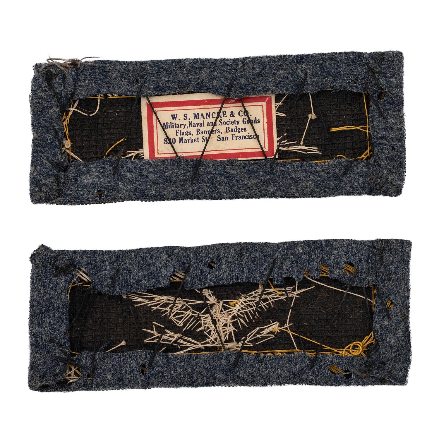 Pair of Infantry Colonel's Shoulder Straps