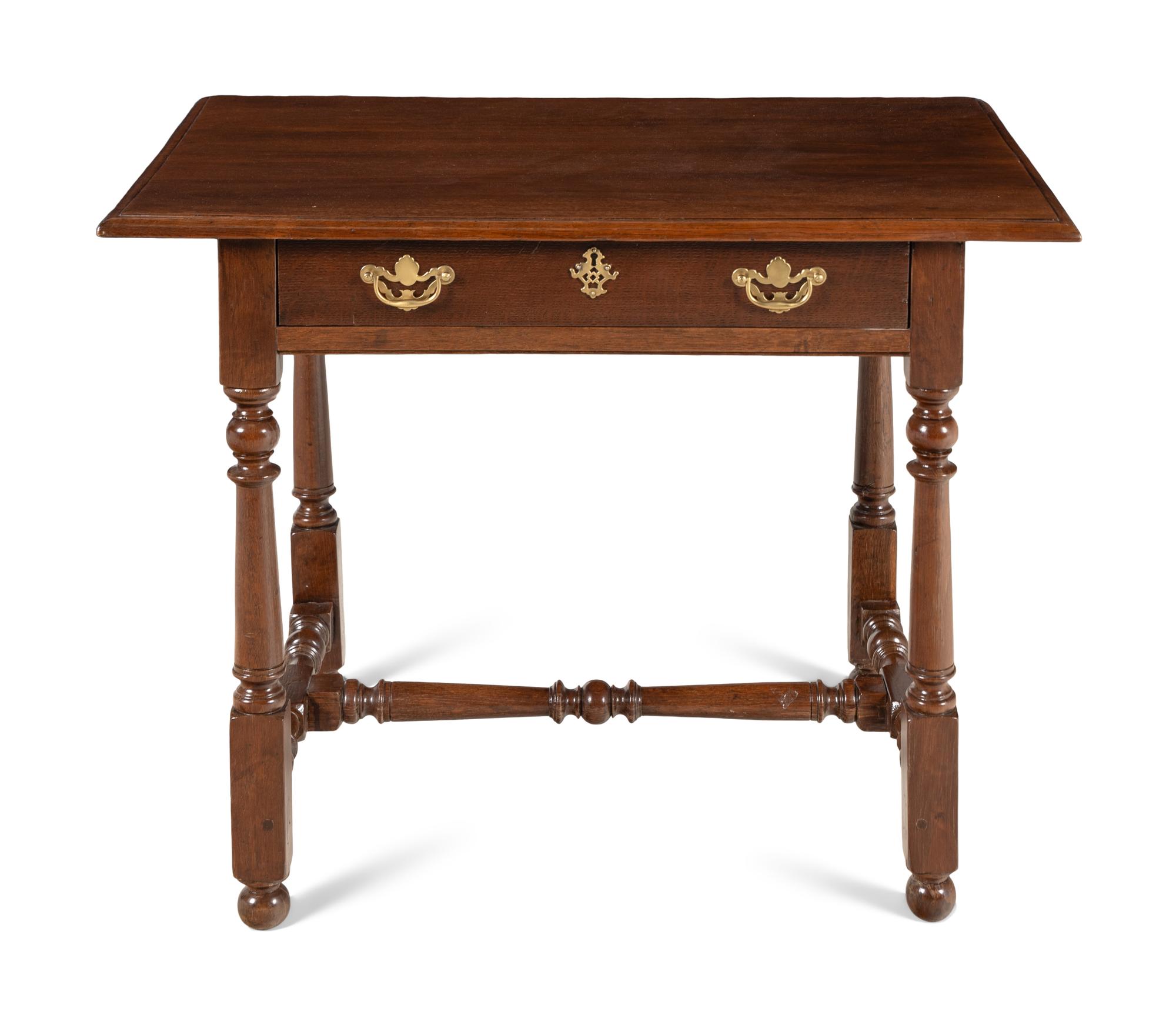 An English Oak Side Table