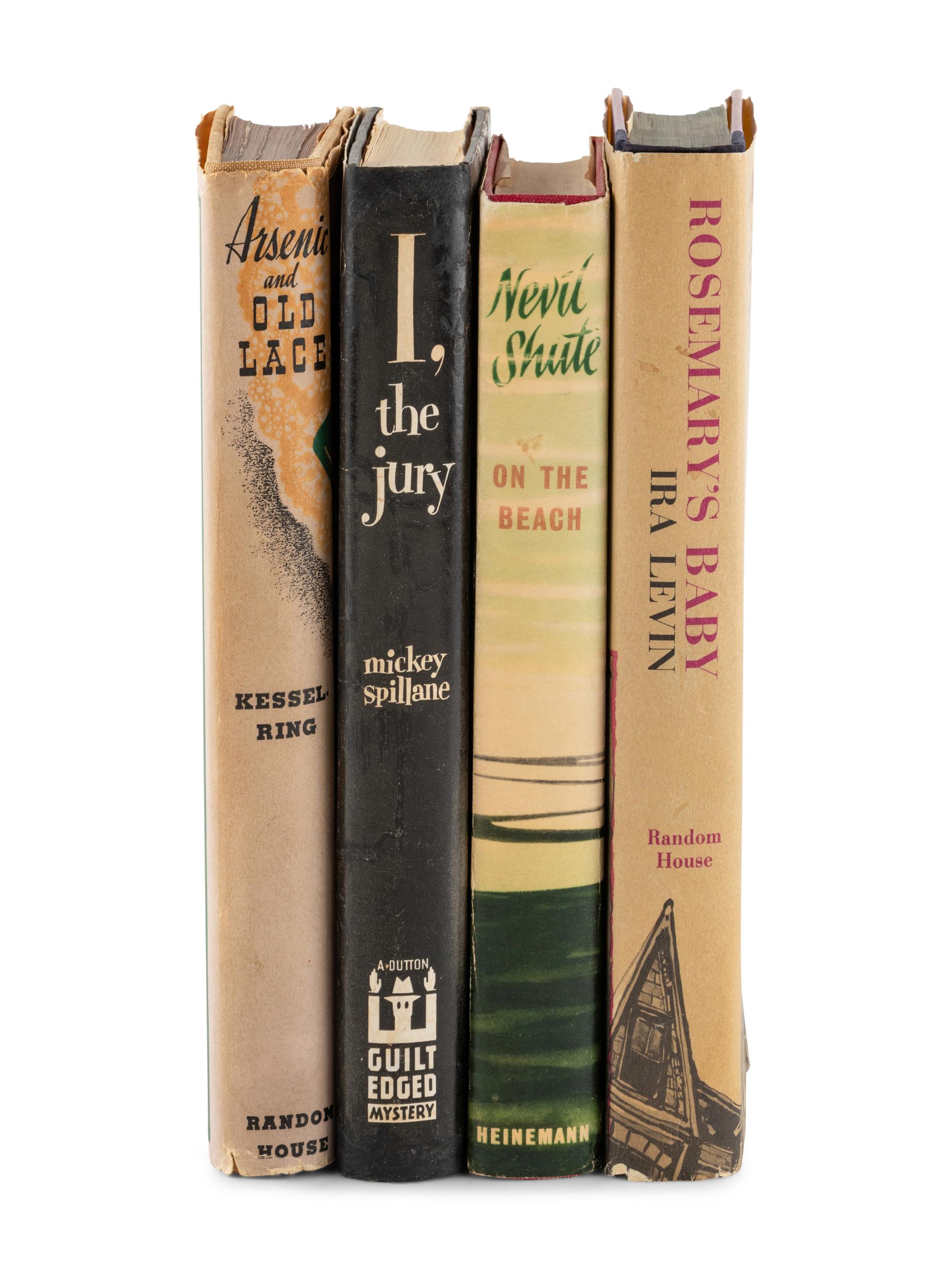 [LITERATURE IN FILM]. A group of 4 FIRST EDITIONS, comprising: