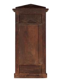 A Biedermeier Gilt Metal Mounted Mirror