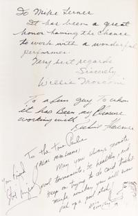GRISSIM JOHN. Billiards. New York, [1978] First ed. Signed by 10 cast members of the movie The Baltimore Bullet, (1980).