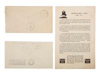 [WILD WEST SHOWS] -- [CODY, William F. "Buffalo Bill" (1846-1917)]. A group of 6 items, incl. programs advertising Buffalo Bill's Wild West show and cover promoting Jim Kid's Wild West and Hippodrome.