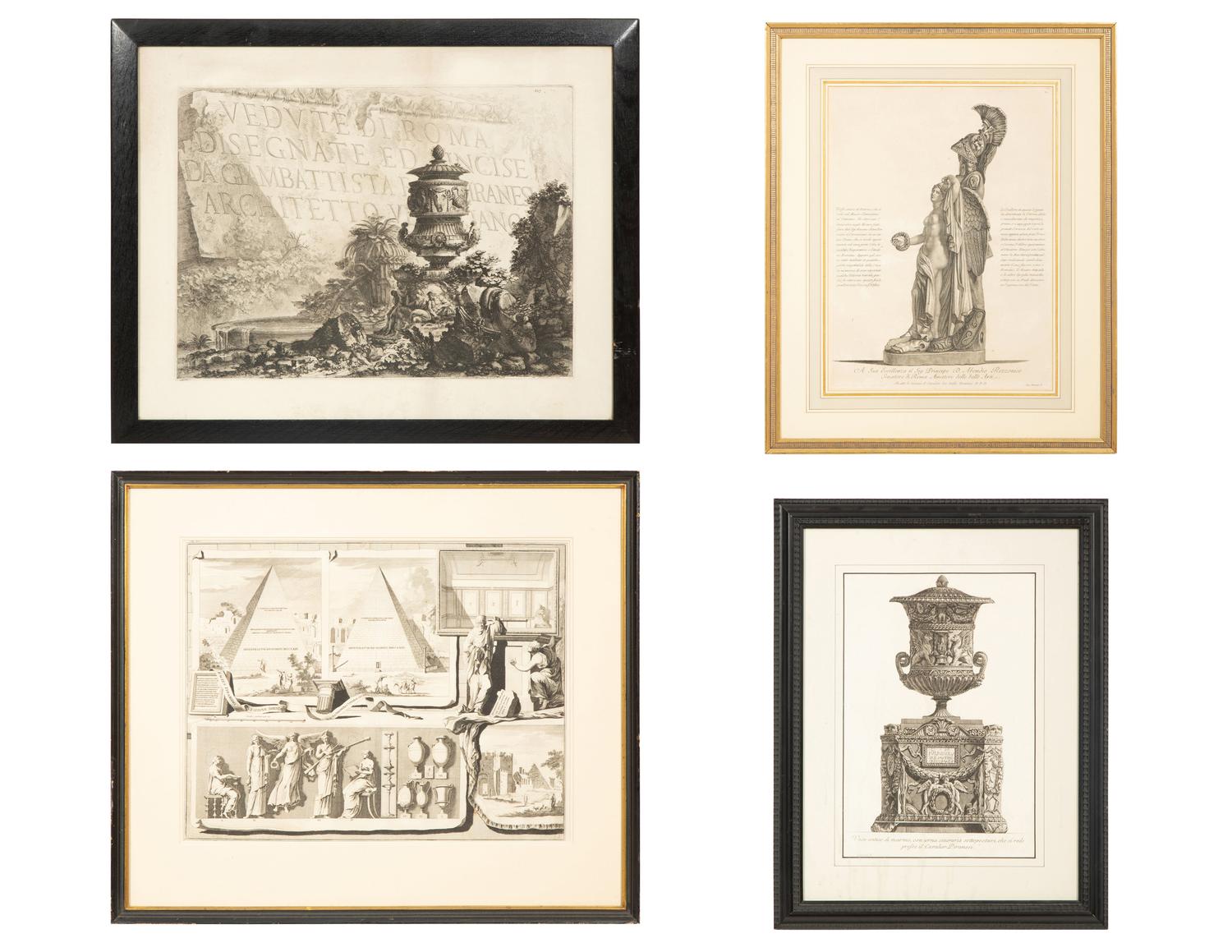 A Group of Framed Prints