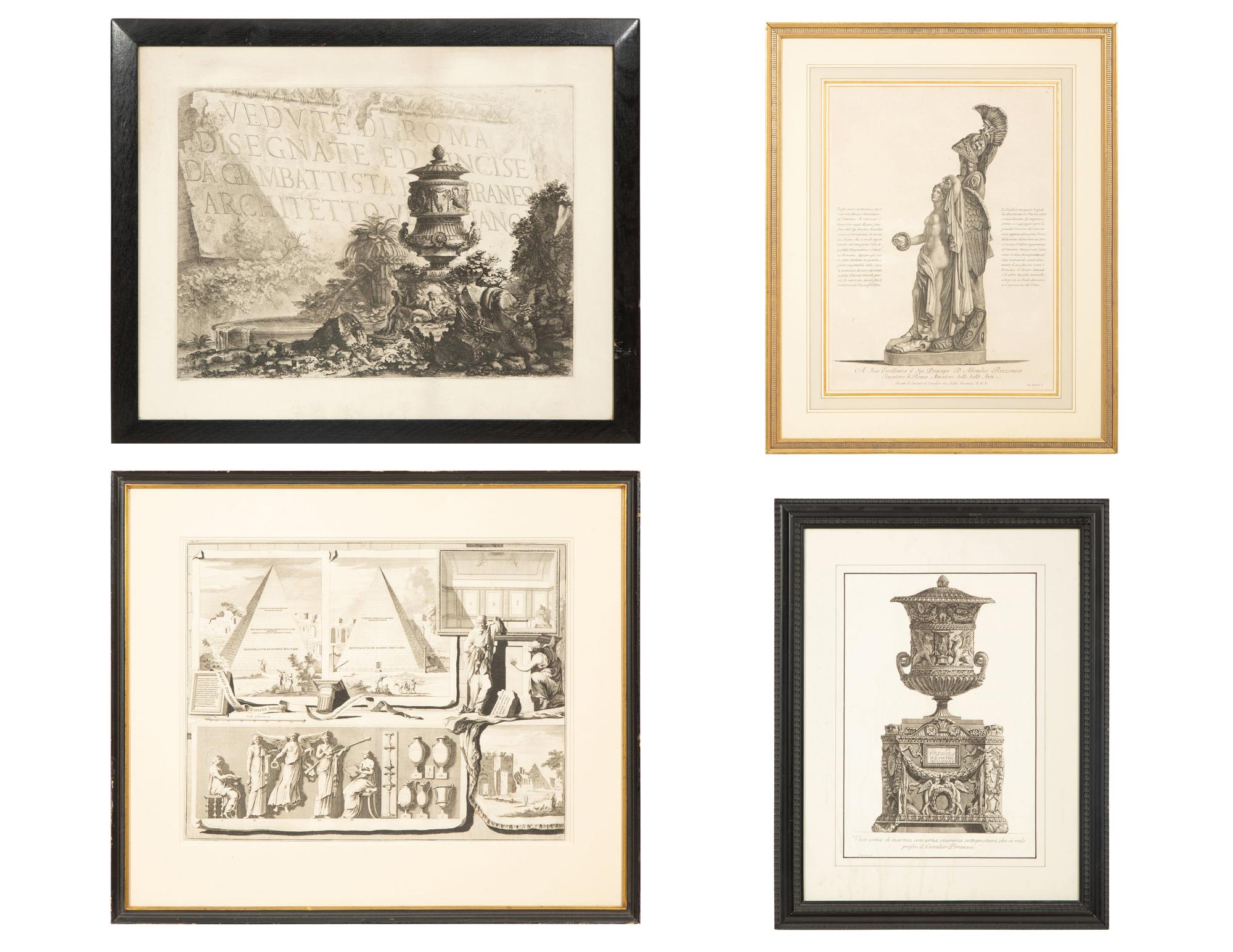A Group of Framed Prints