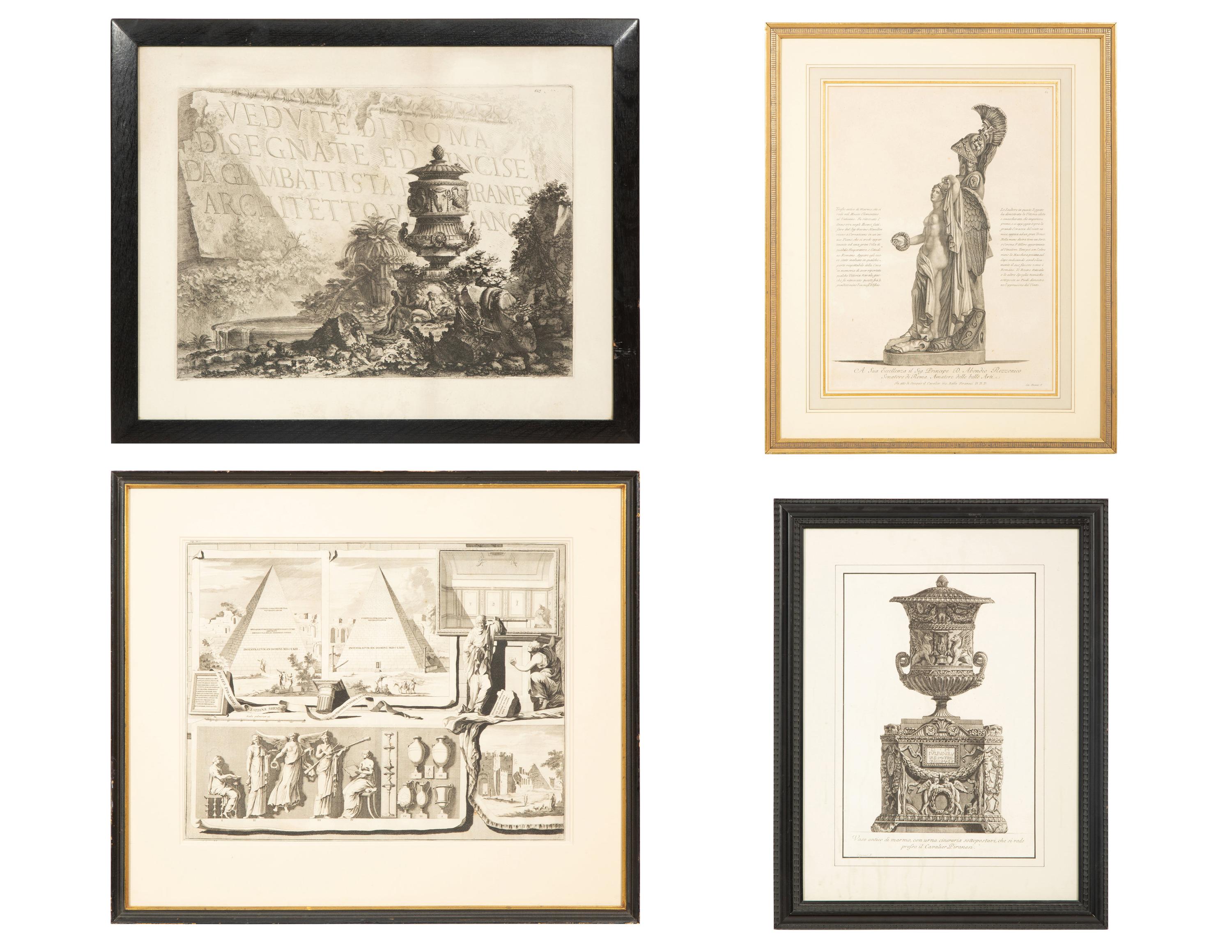 A Group of Framed Prints