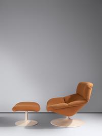 Lounge Chair and Ottoman, model F518 Artifort, France