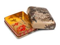 A Japanese Export Mother-of-Pearl Inlaid Lacquer Box