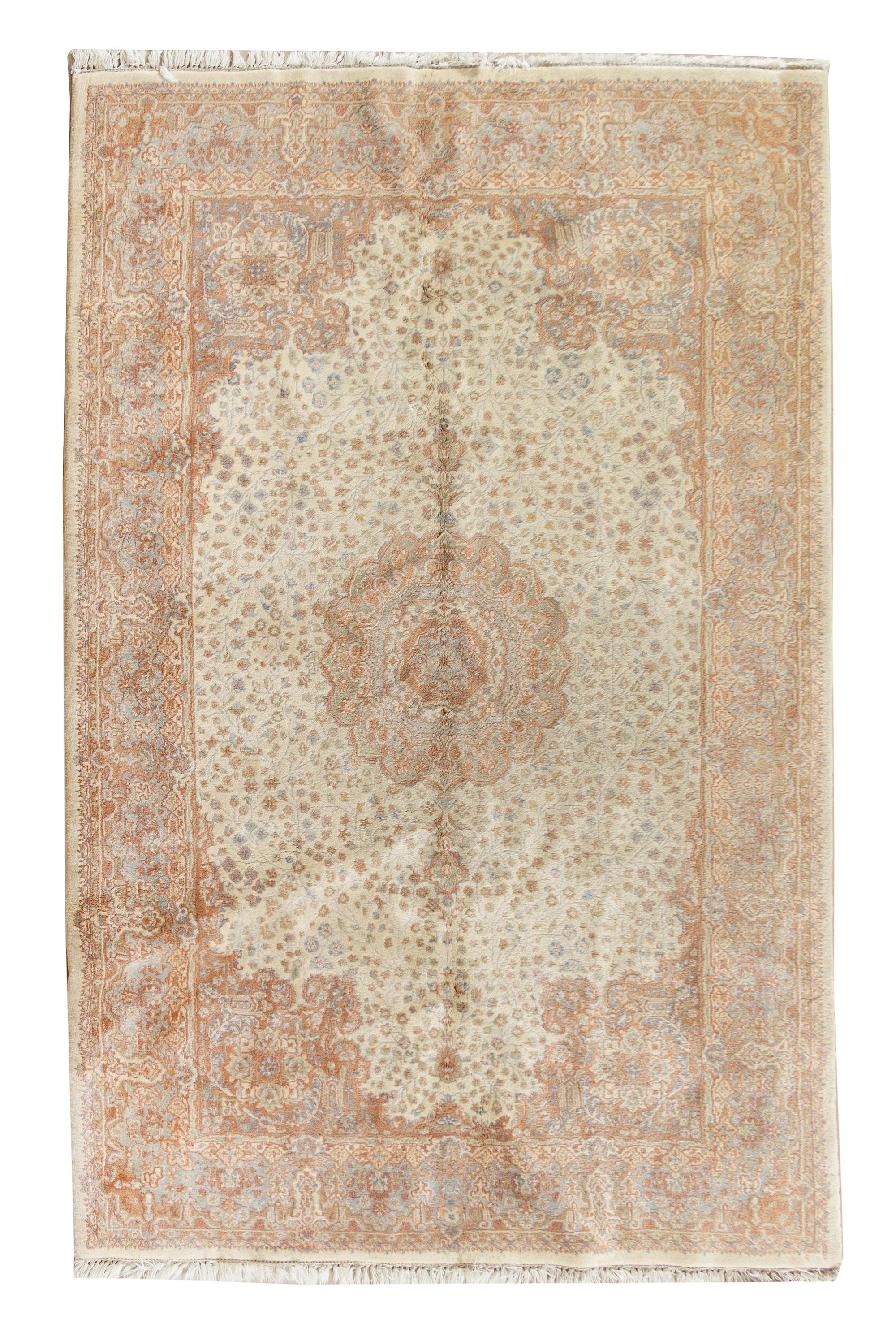 A Kirman Wool Rug
