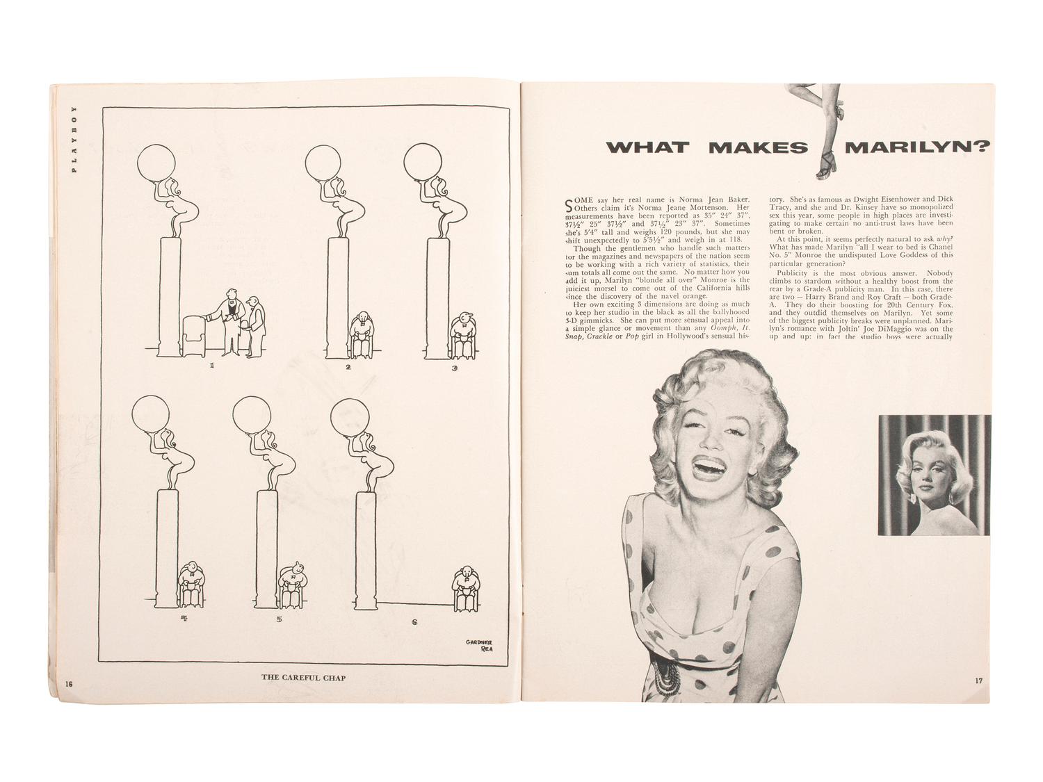 [MONROE, Marilyn (1926-1962)]. Playboy . Vol. 1, No. 1. Chicago, IL: HMH Publishing Co., December 1953.