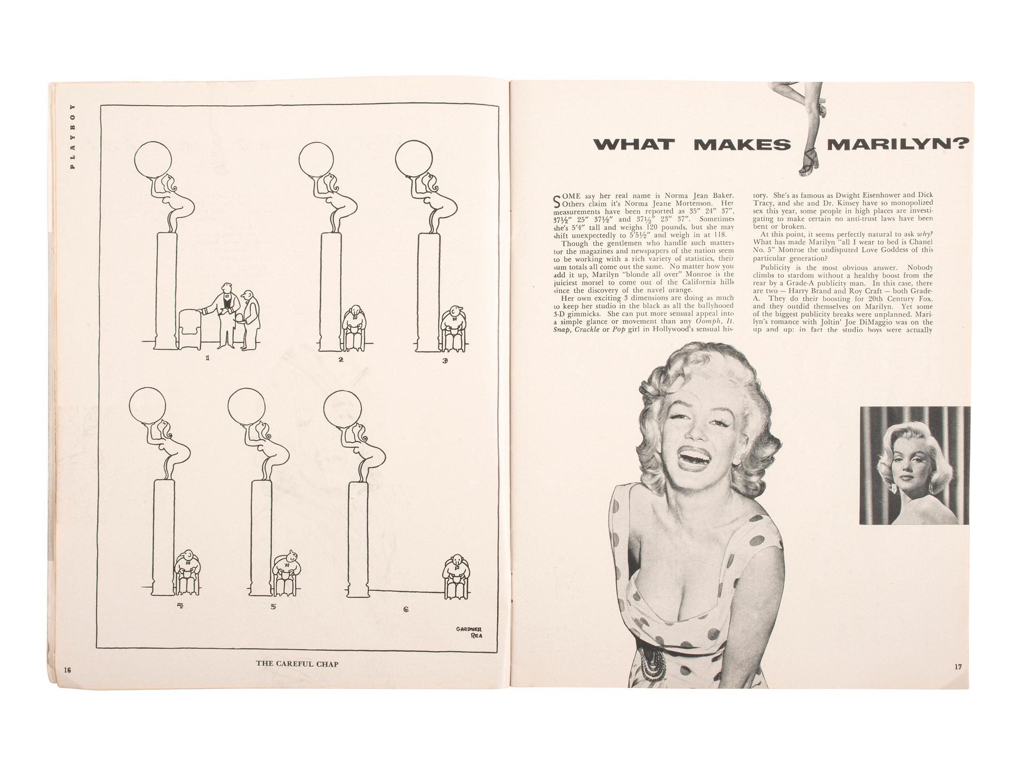 [MONROE, Marilyn (1926-1962)]. Playboy . Vol. 1, No. 1. Chicago, IL: HMH Publishing Co., December 1953.