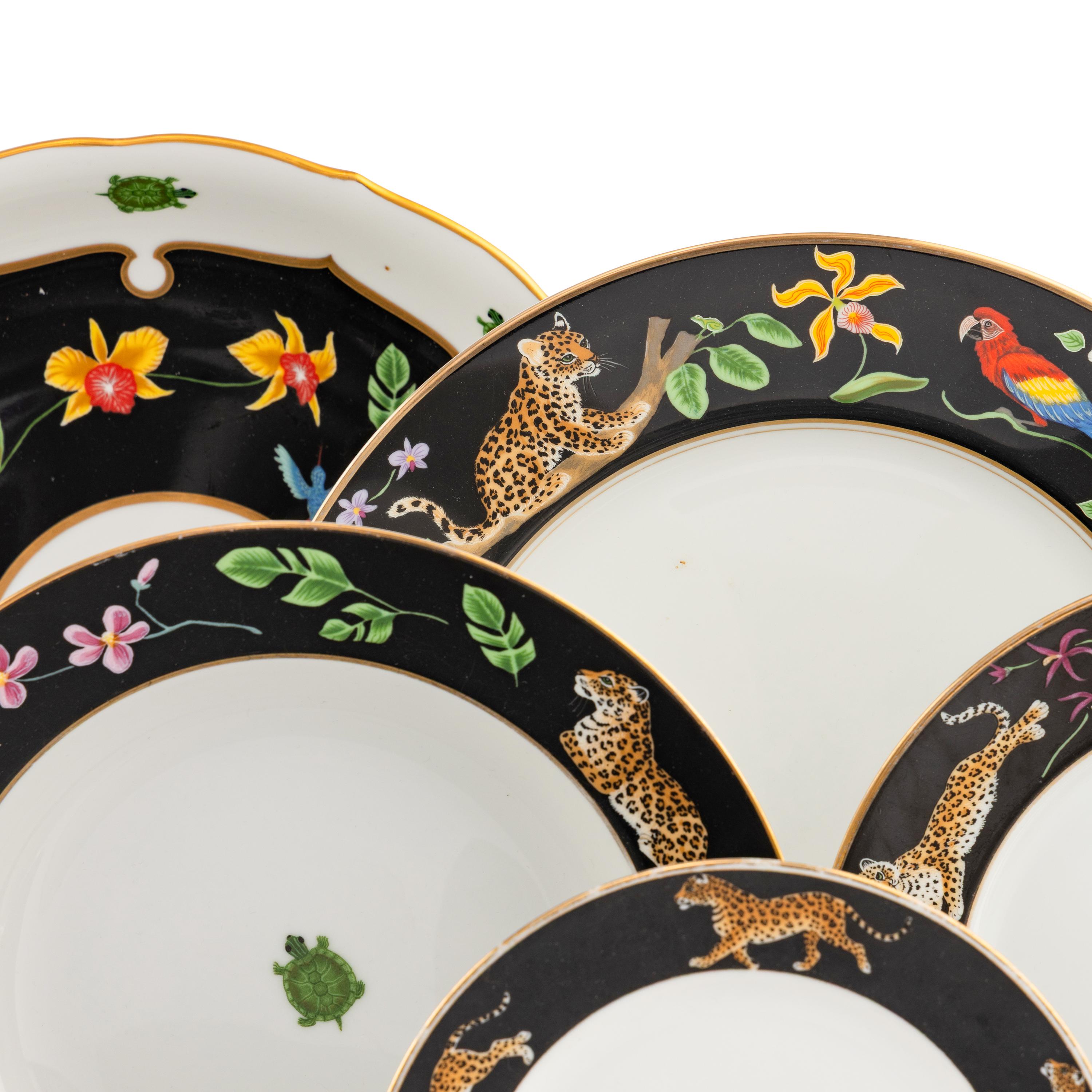 A Lynn Chase Assembled Porcelain Dinner Service