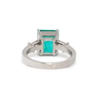 EMERALD AND DIAMOND RING