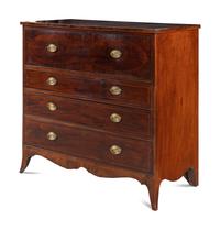 A Regency Mahogany Bureau Chest