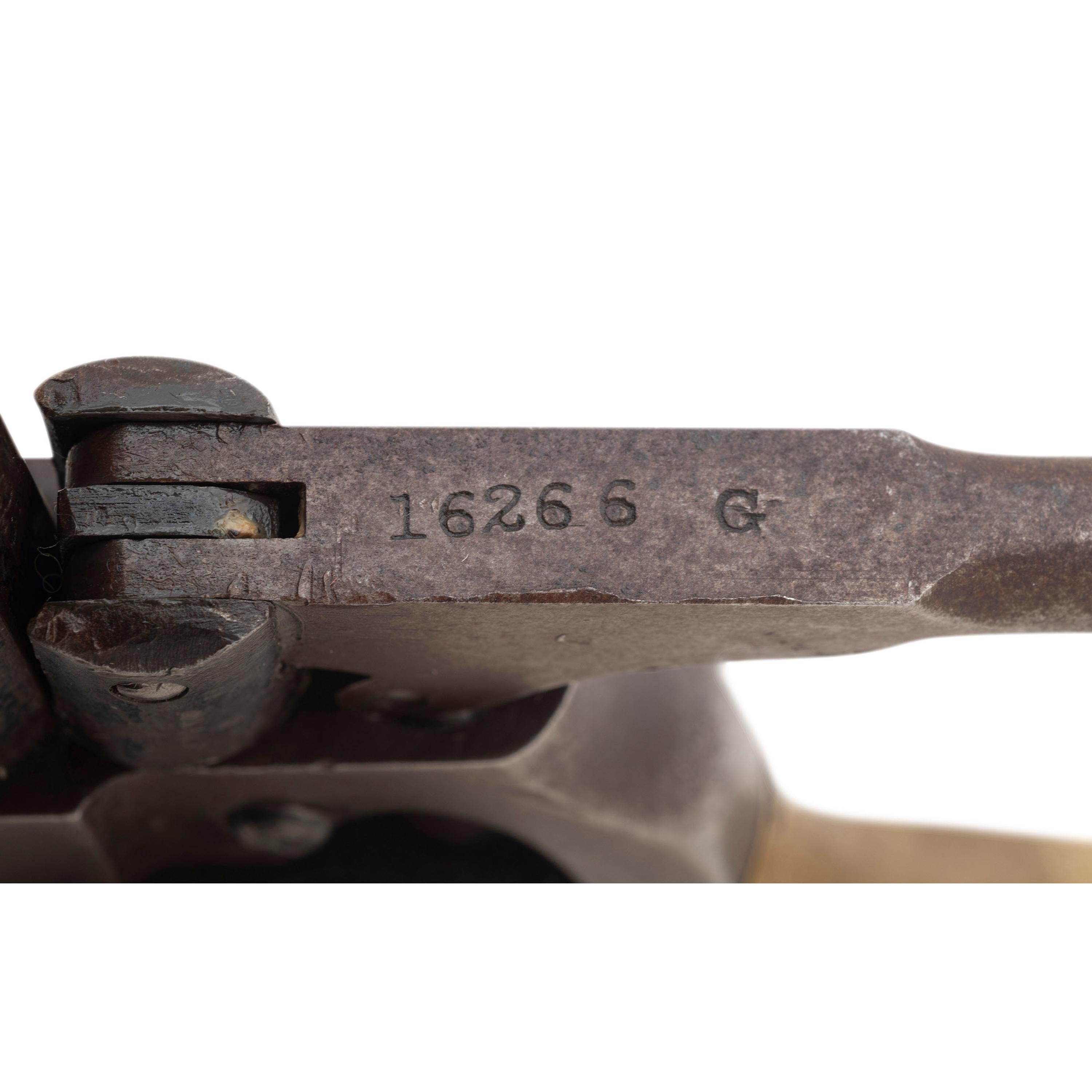 Martially Marked 2nd Model 4th Type Whitney Navy Revolver