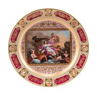 A Vienna Porcelain Charger