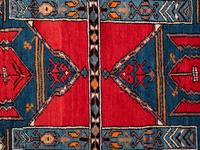 A Kuba Wool Prayer Rug