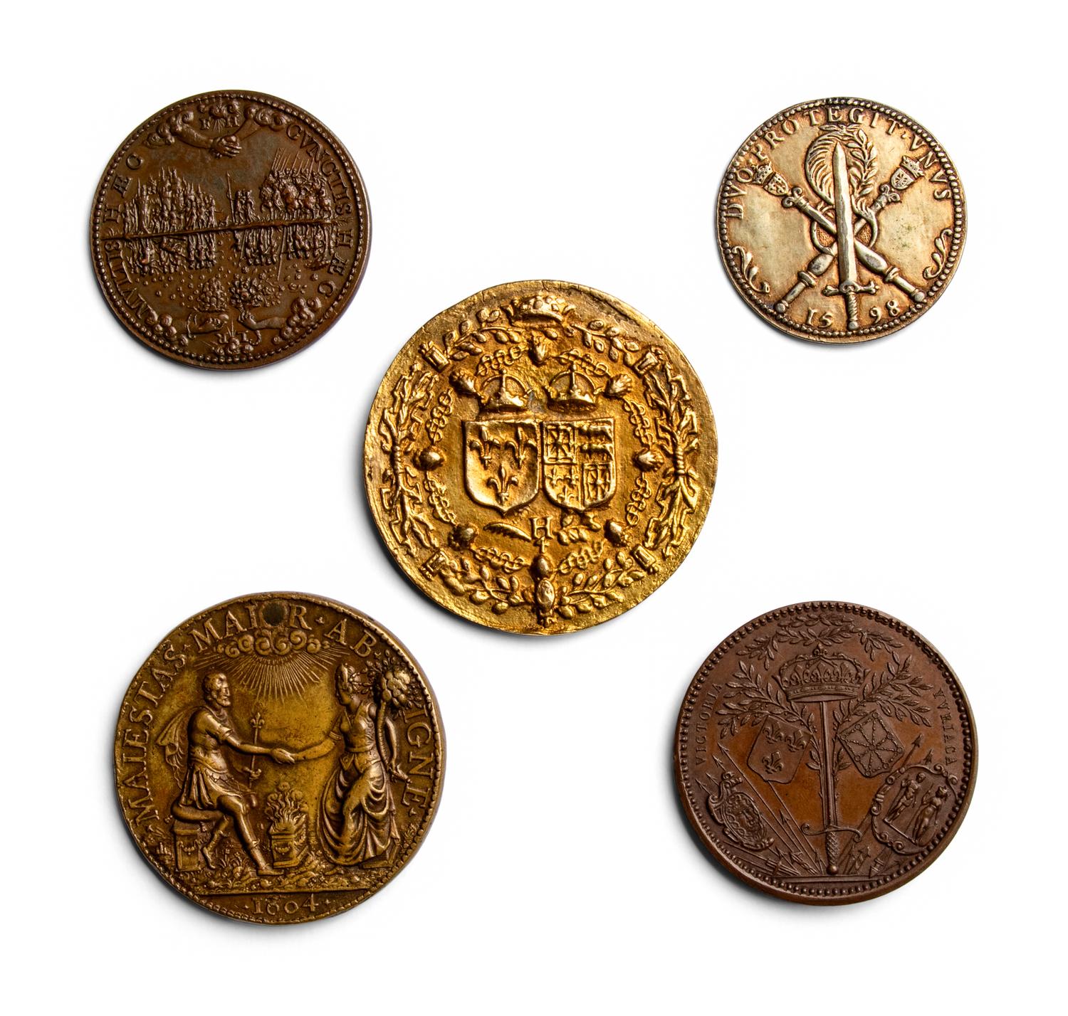 [EXONUMIA] A Collection of Commemorative Medallions Relating to Henry IV of Navarre