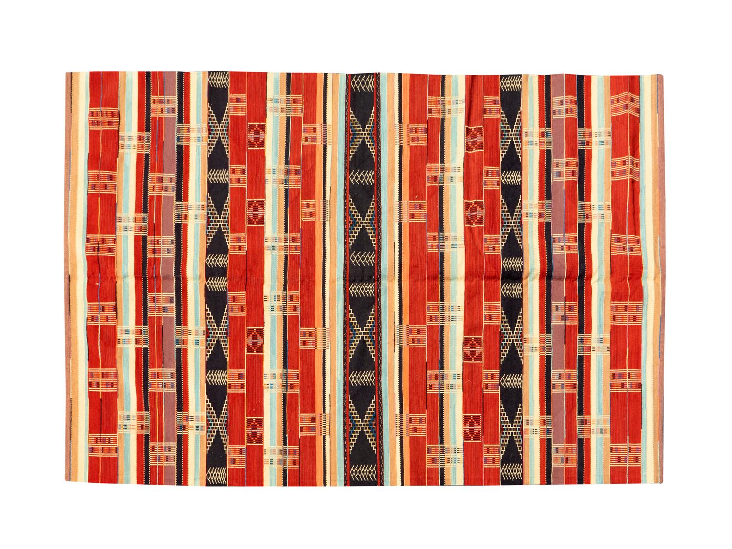 Four Chinese Morrocan Style Kilim Wool Rugs — 20TH CENTURY