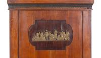 A Neoclassical Walnut Pier Mirror