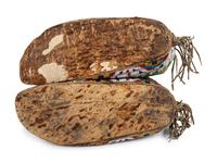 Sioux Beaded Hide Moccasins