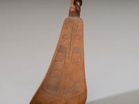 Northwest Coast Carved Wood Spoons