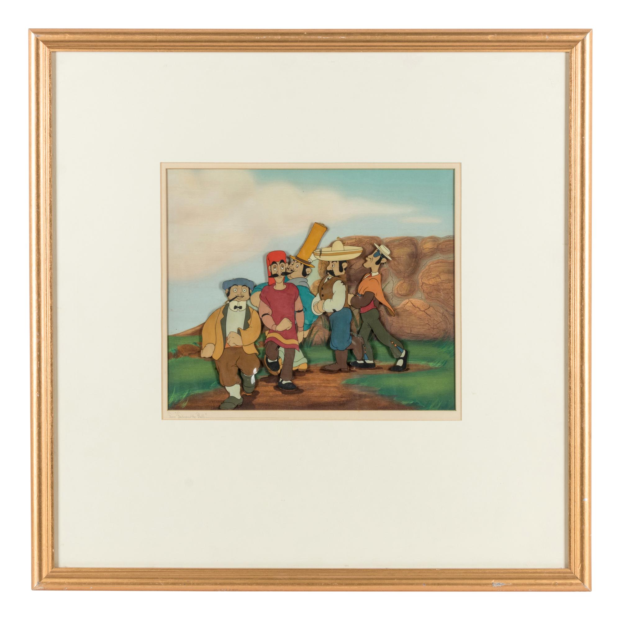 Ward Kimball (American, 1914-2002) — Original Animation Cel From Ferdinand the Bull