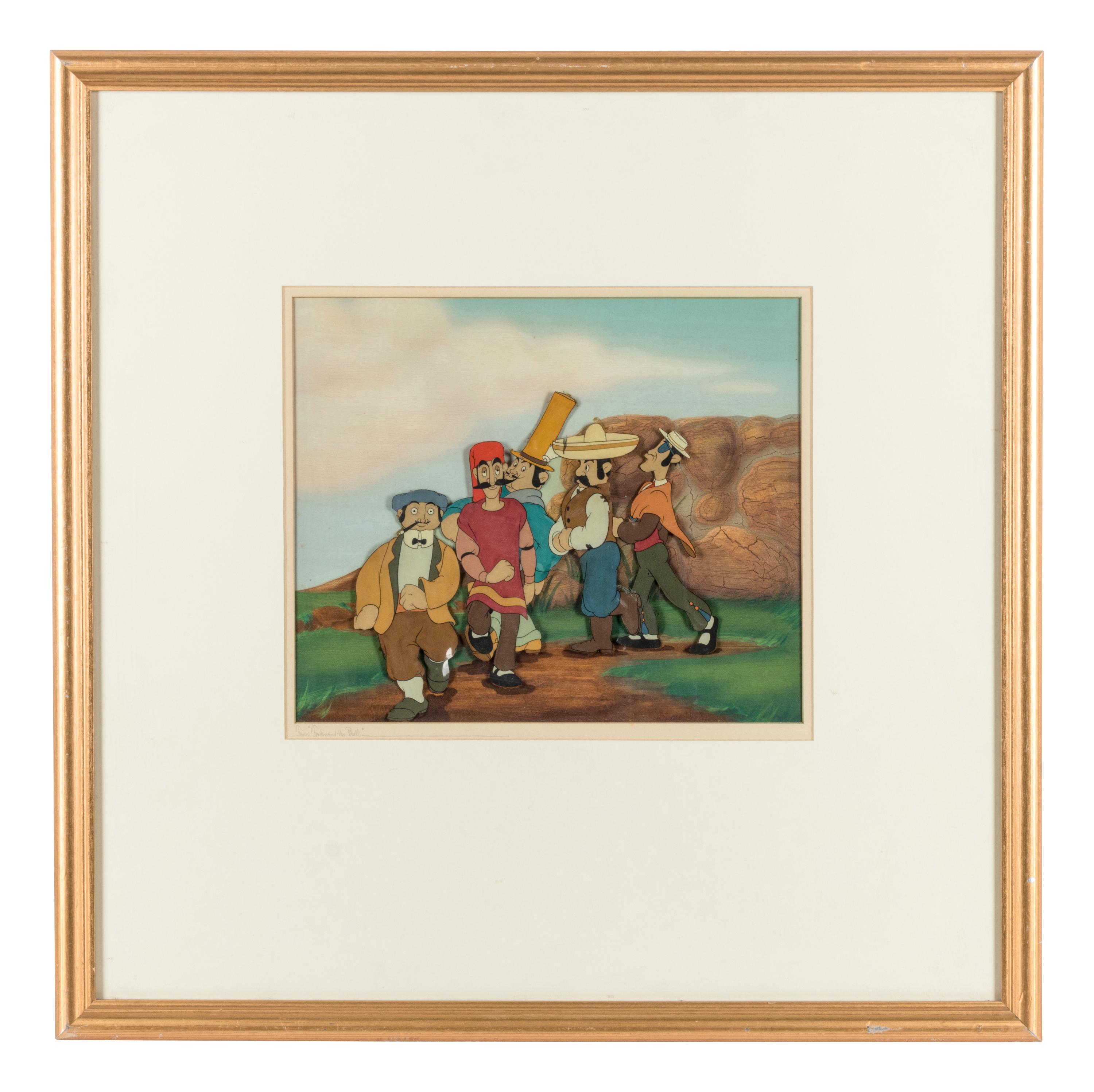 Ward Kimball (American, 1914-2002) — Original Animation Cel From Ferdinand the Bull