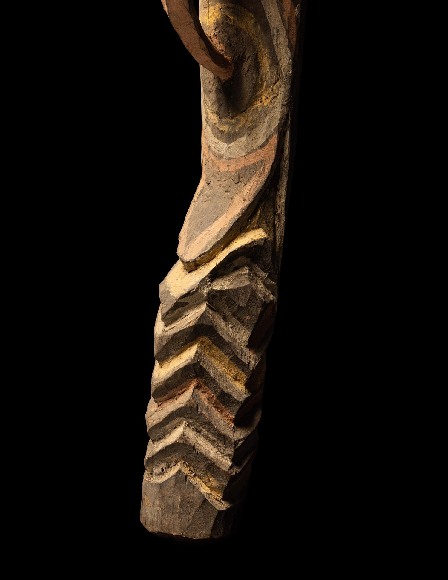 An Oceanic Wood Figure